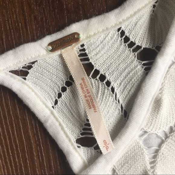 Free People | White Crochet Dress - Picture 4 of 8